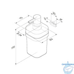 Дозатор для жидкого мыла AM.PM Func A8F36922