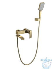 Смеситель для ванны Gappo G3207-3 с аксессуарами (золото)