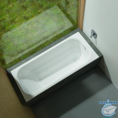 Стальная ванна Bette Form AD PLUS AR 175х75 с шумоизоляцией, антискользящим и антигрязевым покрытием (BetteGlasur® Plus), с ножками