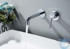 Смеситель для раковины встраиваемый Aquatek Европа AQ1313CR (хром)