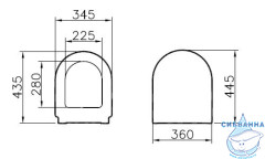 Сиденье для унитаза Vitra S50 Soft Close (микролифт) 72-003-309