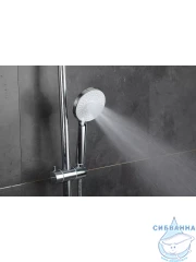 Ручной душ Frap 3 режима F017 (хром/белый)