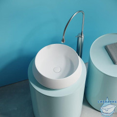  Раковина на столешницу 40 см Ceramicanova Maya CN12004MW (белый матовый)