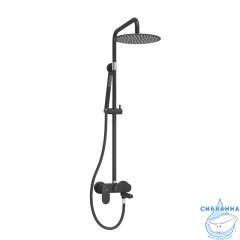 Душевая система Wasserkraft 250 1 режим A174.258.217.CB (черный матовый)