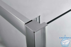 Душевое ограждение Vincea Альфа 120x80 профиль хром, стекло прозрачное VSR-3AL8012CL