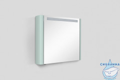 Шкаф-зеркало Am.Pm Sensation 80 R мятный