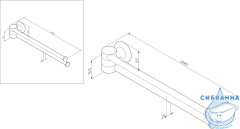 Полотенцедержатель Am.Pm Like A8032600