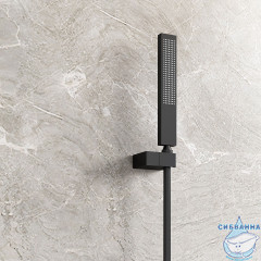 Душевая система Vincea Futura 300 1 режим VSFW-2F11TMB (черный матовый)