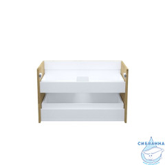 Тумба подвесная, 80 см, дуб светлый, Bild, IDDIS, BIL80V0i95 подходит умыв. 0138000i28