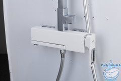 Душевая система Gappo G2417-8 250 1 режим (хром/белый)