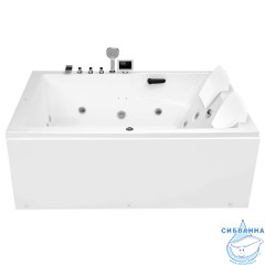 Акриовая ванна Gemy G9061 K L 182х122 с гидромассажем