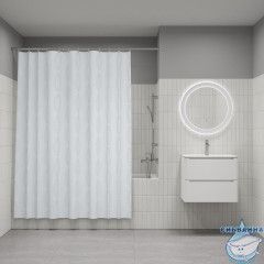Штора для ванной, 200x180 см, Полиэстер, IDDIS, BD06P18i11