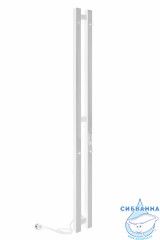 Полотенцесушитель электрический Indigo Style PRO (с таймером) 10х120 белый матовый (с возможностью скрытого подключения, подключение R/L)