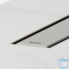 Лоток душевой, сифон 360, комбинированный затвор, двухсторонняя решетка, 700мм, хром, IDDIS, 975B7SB00DZ