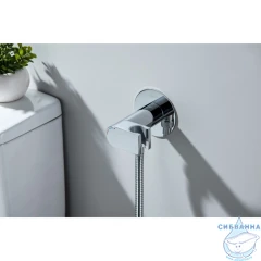 Смеситель с гигиеническим душем Aquatek Оберон AQ1024CR (хром)