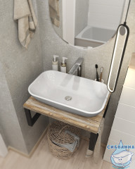 Столешница 1MARKA GRUNGE LOFT 60 Дуб Намибия