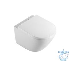 Унитаз подвесной безободковый Aquanet Zvezda-2 303978 с сиденьем Soft Close (микролифт)