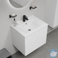 Тумба с умывальником, подвесная, 60 см, белый, Bild, IDDIS, BIL60W0i95K подходит умыв. 0136000i28