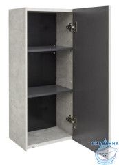 Шкафчик Акватон Сохо 35 см слейт/галька серая 1A258403AJ9A0 