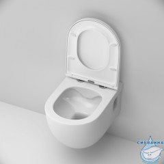 Унитаз подвесной безободковый AM.PM Like C801701SC с сиденьем Soft Close (микролифт)