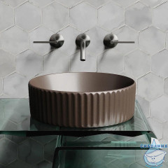  Раковина на столешницу 36 см Ceramicanova Element CN6057MDB (коричневый)