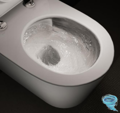 Унитаз подвесной безободковый VitrA Nest QuantumFlush 7870B403-0075 с сиденьем Soft Close (микролифт)