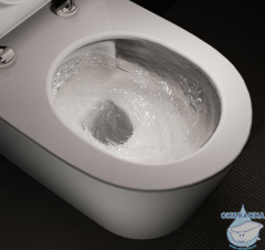 Унитаз подвесной безободковый VitrA Nest QuantumFlush 7870B403-0075 с сиденьем Soft Close (микролифт)