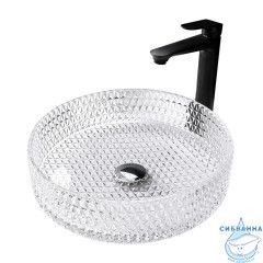 Раковина на столешницу 40 см ABBER Glas AK2301