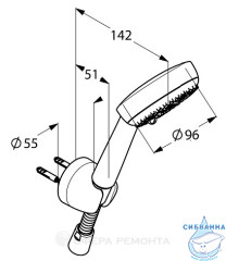 Душевая система Kludi Bozz 386310576 (хром)