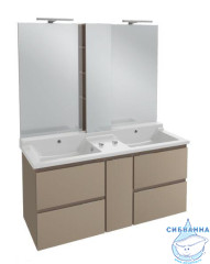 Шкаф-зеркало Jacob Delafon Soprano 140 белый EB1338-NF