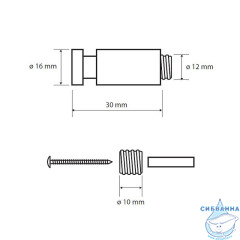 Крючок Bemeta Dark 104506090