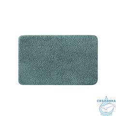 Коврик для ванной комнаты, 50x80, микрофибра, темно-зеленый, IDDIS, BSQS06Mi12