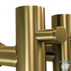 Полотенцесушитель электрический Calypso Dionysus 2 9х118 (брашированное золото)