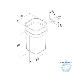 Стакан Am.Pm Func A8F34322