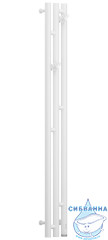 Полотенцесушитель электрический Сунержа Терция 120 (с возможностью скрытого подключения) (белый матовый)