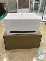 Тумба подвесная 1Marka Tiny S 50П с раковиной Tiny S 50 белый глянец