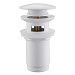 Донный клапан для раковины ABBER AF0009W (белый)