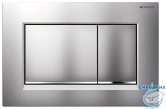 Кнопка смыва Geberit Sigma 30 115.883.JQ.1 (хром матовый/хром глянцевый)
