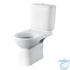 Унитаз напольный Roca Access с горизонтальным выпуском 34P23800Y с бачком и сиденьем Soft Close (микролифт)