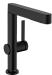  Смеситель для раковины Hansgrohe Finoris 76063670 (с донным клапаном) (черный матовый)