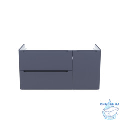 Тумба под раковину IDDIS Edifice 100 см темно-серый EDI10D0i95