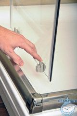 Душевое ограждение Ravak Blix BLCP4 90х90 профиль хром, стекло грейп (без поддона)