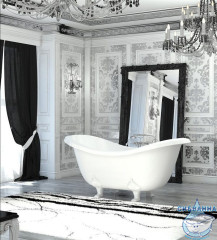 Ванна из литьевого мрамора Esse Rodos 195x91