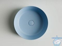  Раковина на столешницу 39 см Ceramicanova Element CN6022ML (голубой)