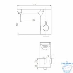 Смеситель для раковины Raglo R50.17 (хром)