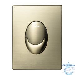 Кнопка смыва ABBER AC0125BG пневматическая, золото брашированное