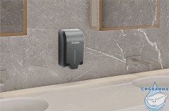 Автоматический дозатор для жидкого мыла SantiLine SL-8018 (черный матовый)