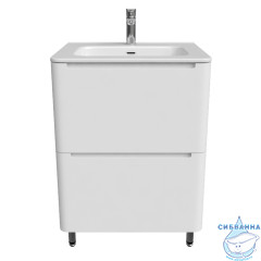 Тумба Iddis Edifice 60 белый глянец с раковиной 60 EDI60WFi95