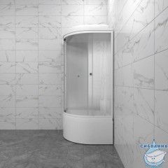 Душевая кабина Тритон Лайт 90х90 Б профиль белый, стело лайт Щ0000061838