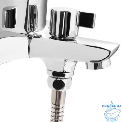 Смеситель для ванны Milardo Atlantic ATLSBC0M02 с душевым гарнитуром (хром)